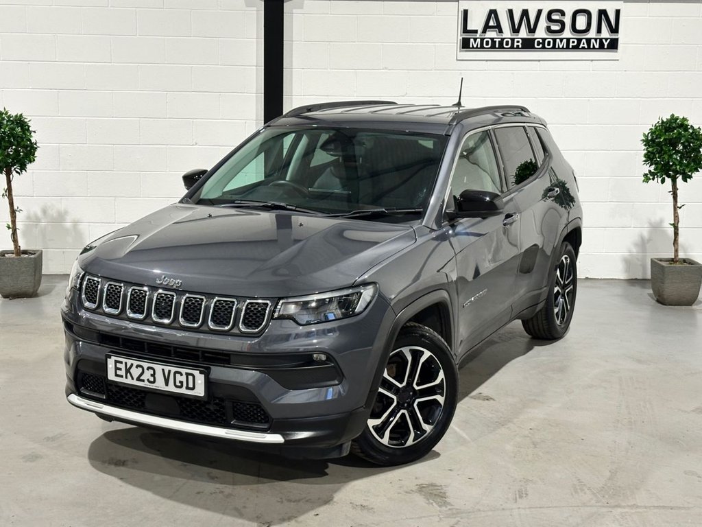 USED 2023 23 JEEP COMPASS 1.3 GSE T4 Limited SUV 5dr Petrol Manual FWD Euro 6 (s/s) (130 ps) 