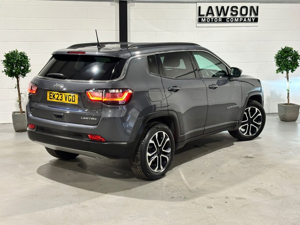 USED 2023 23 JEEP COMPASS 1.3 GSE T4 Limited SUV 5dr Petrol Manual FWD Euro 6 (s/s) (130 ps) 