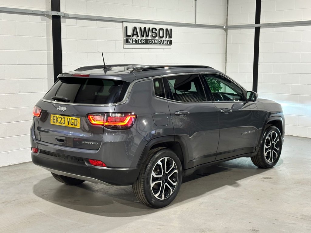 USED 2023 23 JEEP COMPASS 1.3 GSE T4 Limited SUV 5dr Petrol Manual FWD Euro 6 (s/s) (130 ps) 