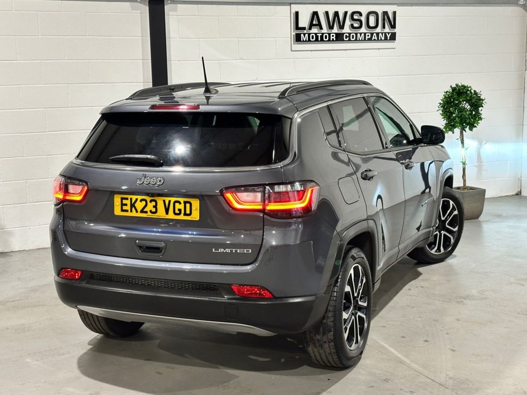 USED 2023 23 JEEP COMPASS 1.3 GSE T4 Limited SUV 5dr Petrol Manual FWD Euro 6 (s/s) (130 ps) 