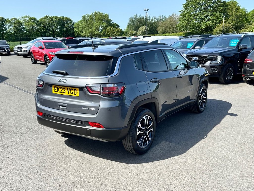 USED 2023 23 JEEP COMPASS 1.3 GSE T4 Limited SUV 5dr Petrol Manual FWD Euro 6 (s/s) (130 ps) 