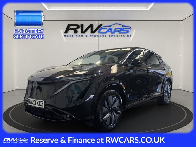 View our Nissan Ariya 63kWh Advance SUV 5dr Electric Auto 7.4kW Charger (217 ps)