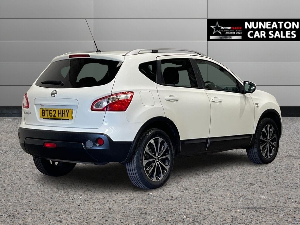 USED 2013 62 NISSAN QASHQAI 1.6 n-tec+ SUV 5dr Petrol Manual 2WD Euro 5 (117 ps) 360 cameras