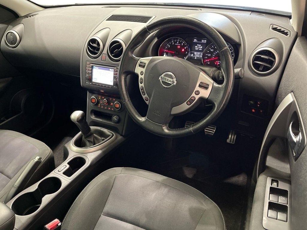 USED 2013 62 NISSAN QASHQAI 1.6 n-tec+ SUV 5dr Petrol Manual 2WD Euro 5 (117 ps) 360 cameras