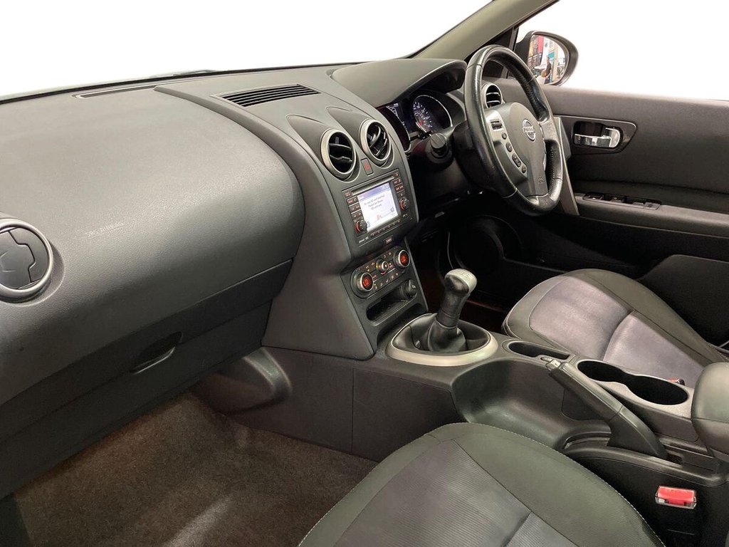 USED 2013 62 NISSAN QASHQAI 1.6 n-tec+ SUV 5dr Petrol Manual 2WD Euro 5 (117 ps) 360 cameras