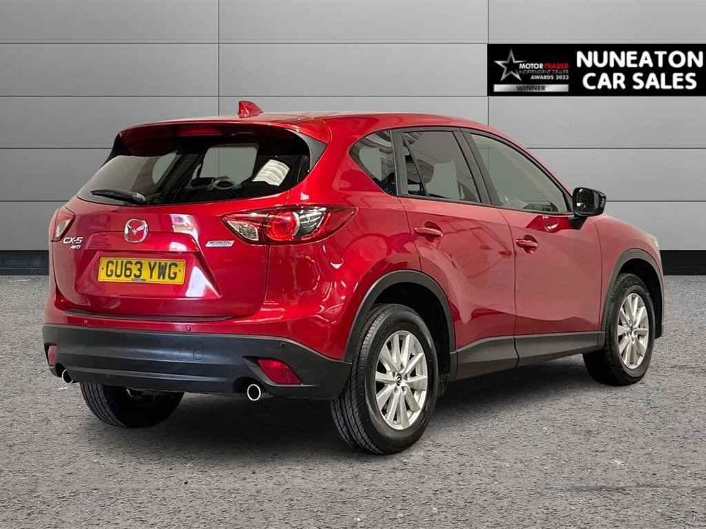 USED 2013 63 MAZDA CX-5 2.2 SKYACTIV-D SE-L SUV 5dr Diesel Manual 4WD Euro 6 (s/s) (150 ps) FRONT AND REAR PARKING SENSORS