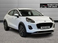 USED 2021 21 FORD PUMA 1.0T EcoBoost MHEV Titanium SUV 5dr Petrol Manual Euro 6 (s/s) (125 ps) Frozen White Premium Paint
