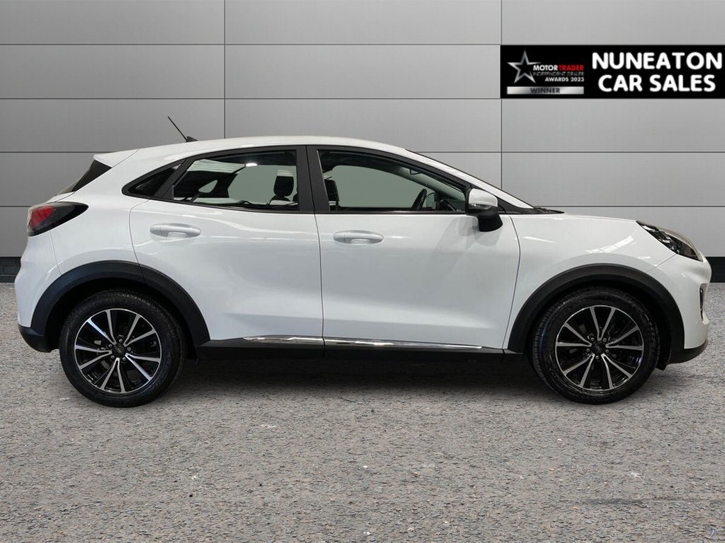 USED 2021 21 FORD PUMA 1.0T EcoBoost MHEV Titanium SUV 5dr Petrol Manual Euro 6 (s/s) (125 ps) Frozen White Premium Paint