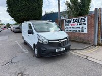 USED 2017 66 VAUXHALL VIVARO 1.6 CDTi 2900 Panel Van 5dr Diesel Manual L2 H1 Euro 6 (120 ps)**NO VAT**ON SITE FINANCE AVAILABLE** 