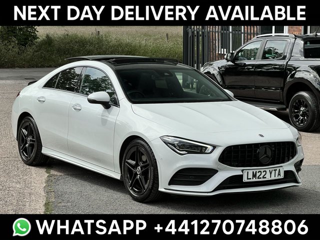 View our Mercedes-Benz Cla 1.3 CLA180 AMG Line (Premium Plus 2) Coupe 4dr Petrol 7G-DCT Euro 6 (s/s) (136 ps)