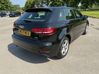 USED 2017 17 AUDI A3 1.0 TFSI SE Sportback 5dr Petrol Manual Euro 6 (s/s) (116 ps) 1 FORMER KEEPER, XENONS, MOT DEC'