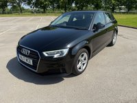 USED 2017 17 AUDI A3 1.0 TFSI SE Sportback 5dr Petrol Manual Euro 6 (s/s) (116 ps) 1 FORMER KEEPER, XENONS, MOT DEC'