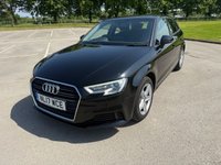 USED 2017 17 AUDI A3 1.0 TFSI SE Sportback 5dr Petrol Manual Euro 6 (s/s) (116 ps) 1 FORMER KEEPER, XENONS, MOT DEC'
