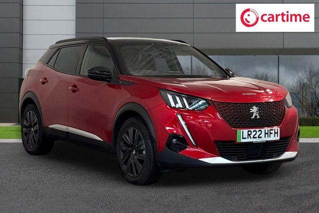 View our Peugeot E-2008 50kWh GT Premium SUV 5dr Electric Auto (7kW Charger) (136 ps) Reverse Camera, Front / Rear Parking Sensors, Android Auto / Apple CarPlay, Visibility Pack, 18In Alloys