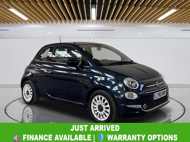 2016 16 FIAT 500 1.2 Lounge Hatchback 3dr Petrol Manual Euro 6 (s/s) (69 bhp) | &pound;600 Extras-RESERVE FOR &pound;99
