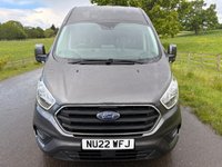 USED 2022 22 FORD TRANSIT CUSTOM 2.0 320 EcoBlue Limited Panel Van 5dr Diesel Auto L2 H2 Euro 6 (s/s) (130 ps) FULLY INSULATED AND CARPETED