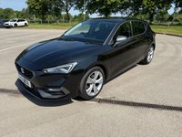 USED 2021 21 SEAT LEON 1.0 eTSI MHEV FR Hatchback 5dr Petrol Hybrid DSG Euro 6 (s/s) (110 ps) 12m MOT INCLUDED SALE, CRUISE, USB