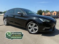 USED 2021 21 SEAT LEON 1.0 eTSI MHEV FR Hatchback 5dr Petrol Hybrid DSG Euro 6 (s/s) (110 ps) 12m MOT INCLUDED SALE, CRUISE, USB