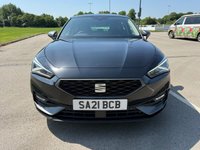 USED 2021 21 SEAT LEON 1.0 eTSI MHEV FR Hatchback 5dr Petrol Hybrid DSG Euro 6 (s/s) (110 ps) 12m MOT INCLUDED SALE, CRUISE, USB