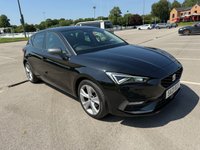 USED 2021 21 SEAT LEON 1.0 eTSI MHEV FR Hatchback 5dr Petrol Hybrid DSG Euro 6 (s/s) (110 ps) 12m MOT INCLUDED SALE, CRUISE, USB