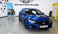 USED 2017 67 HONDA CIVIC 1.0 VTEC Turbo SR Hatchback 5dr Petrol Manual Euro 6 (s/s) (129 ps) +FREE 6 MONTHS NATIONWIDE WARRANTY+