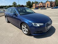 USED 2017 17 AUDI A4 AVANT 2.0 TDI ultra Sport Estate 5dr Diesel Manual Euro 6 (s/s) (150 ps) CRUISE, VERY CLEAN CAR, MOT FEB 27