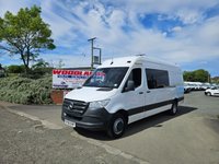 USED 2019 69 MERCEDES-BENZ SPRINTER 516CDI LWB CREW VAN ULEZ FREE ZONE 