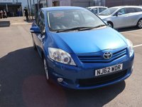 USED 2012 62 TOYOTA AURIS 1.6 V-Matic Colour Collection Hatchback 5dr Petrol Manual Euro 5 (132 ps) Budget clearance -  no inspection performed - no warranty provided - not eligible for financing - no part exchange accepted - classified as Trade/DIY clearance sale.