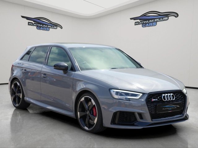 View our Audi Rs3 2.5 TFSI Sportback 5dr Petrol S Tronic quattro Euro 6 (s/s) (400 ps)
