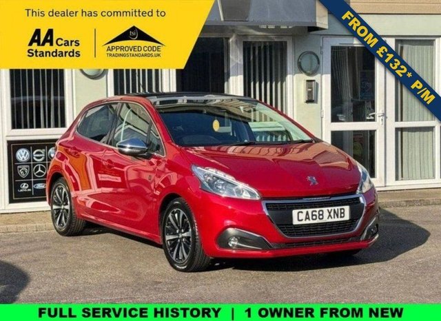 View our Peugeot 208 1.2 PureTech Tech Edition Hatchback 5dr Petrol Manual Euro 6 (s/s) (82 ps)