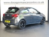 USED 2015 65 VAUXHALL CORSA 1.4i ecoTEC Limited Edition Hatchback 3dr Petrol Manual Euro 6 (90 ps) SATELLITE NAVIGATION VIA MOBILE PHONE + BLUETOOTH MEDIA STREAMING + DAB DIGITAL RADIO + IN CAR ENTERTAINMENT WITH TOUCH SCREEN MEDIA DISPLAY + CLIMATE CONTROL + AIR CONDITIONING + CRUISE CONTROL + LEATHER MULTIFUNCTIONAL STEERING WHEEL  + LED DAYTIME RUNNING LIGHTS + ELECTRIC WINDOWS + ELECTRIC HEATED DOOR MIRRORS + SELECTABLE DRIVING MODES + 17 INCH ALLOY WHEELS + 60/40 REAR FOLDING SEATS...