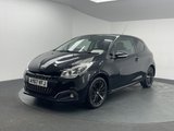 USED 2017 67 PEUGEOT 208 1.2 PureTech Black Edition Hatchback 3dr Petrol Manual Euro 6 (82 ps) EXCELLENT HISTORY + BLUETOOTH