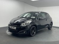 USED 2017 67 PEUGEOT 208 1.2 PureTech Black Edition Hatchback 3dr Petrol Manual Euro 6 (82 ps) EXCELLENT HISTORY + BLUETOOTH