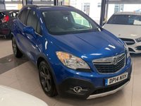 USED 2014 14 VAUXHALL MOKKA 1.7 CDTi SE SUV 5dr Diesel Manual 4WD Euro 5 (s/s) (130 ps) 11 SERVICES, STUNNING BLUE 4x4 + TOP OF THE RANGE MOKKA, 11 SERVICES