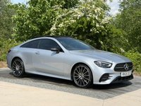 USED 2021 21 MERCEDES-BENZ E-CLASS 2.0 E220d AMG Line Night Edition (Premium Plus) Coupe 2dr Diesel G-Tronic+ Euro 6 (s/s) (194 ps) SUNROOF 360 CAMERA CRUISE CONTROL