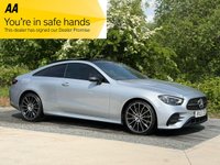 USED 2021 21 MERCEDES-BENZ E-CLASS 2.0 E220d AMG Line Night Edition (Premium Plus) Coupe 2dr Diesel G-Tronic+ Euro 6 (s/s) (194 ps) SUNROOF 360 CAMERA CRUISE CONTROL