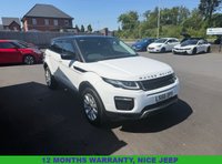 USED 2016 66 LAND ROVER RANGE ROVER EVOQUE 2.0 eD4 SE Tech SUV 5dr Diesel Manual FWD Euro 6 (s/s) (150 ps) 12 MONTH' S WARRANTY,