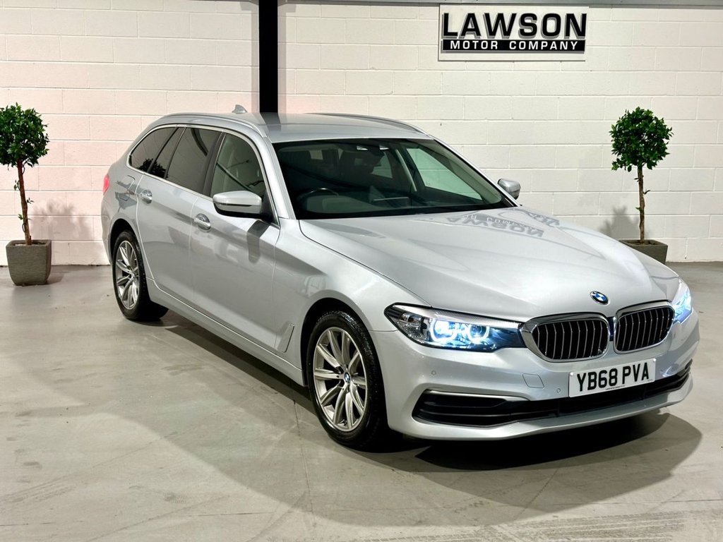 USED 2018 68 BMW 5 SERIES 2.0 520d SE Touring 5dr Diesel Auto Euro 6 (s/s) (190 ps) 