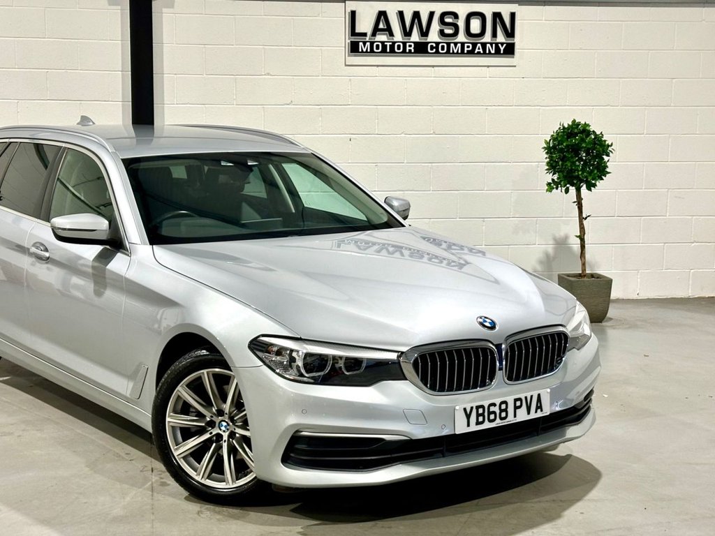 USED 2018 68 BMW 5 SERIES 2.0 520d SE Touring 5dr Diesel Auto Euro 6 (s/s) (190 ps) 