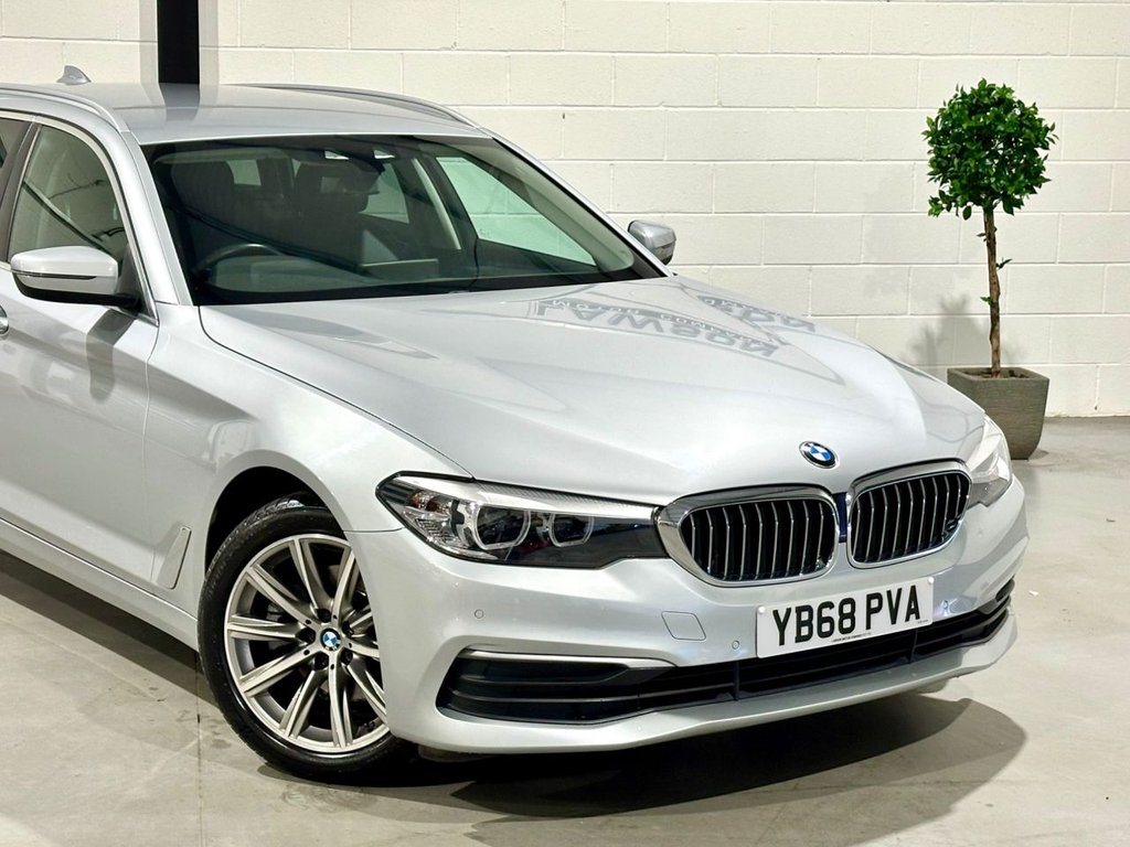 USED 2018 68 BMW 5 SERIES 2.0 520d SE Touring 5dr Diesel Auto Euro 6 (s/s) (190 ps) 