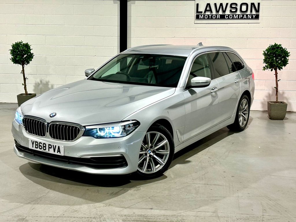 USED 2018 68 BMW 5 SERIES 2.0 520d SE Touring 5dr Diesel Auto Euro 6 (s/s) (190 ps) 