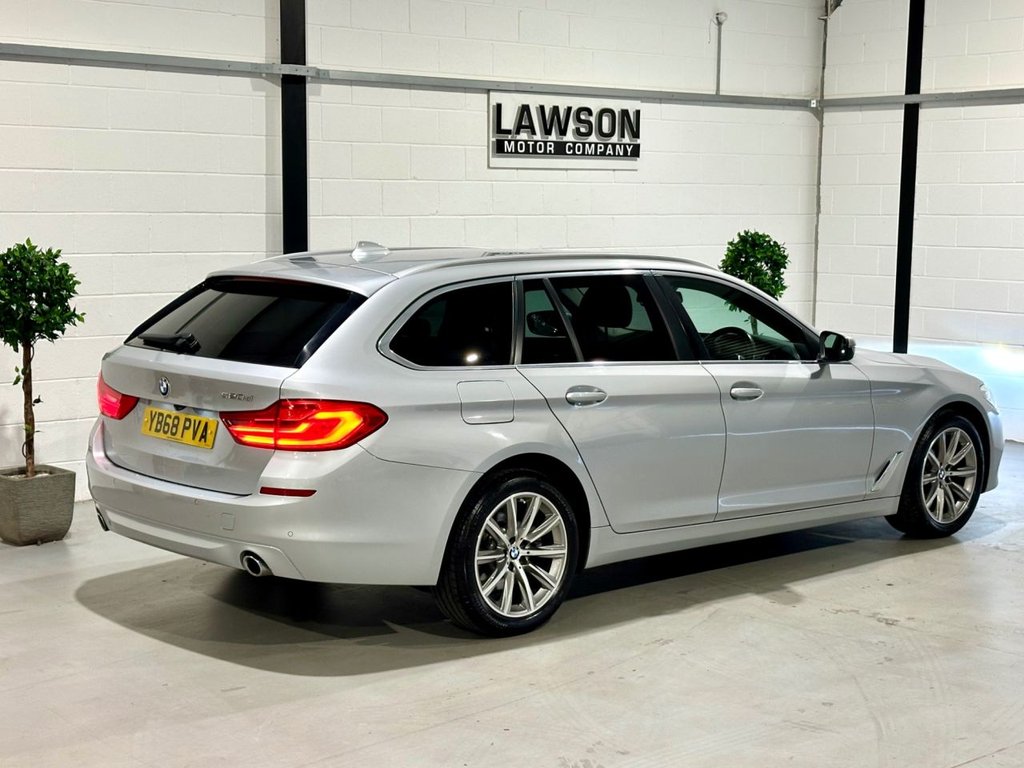 USED 2018 68 BMW 5 SERIES 2.0 520d SE Touring 5dr Diesel Auto Euro 6 (s/s) (190 ps) 