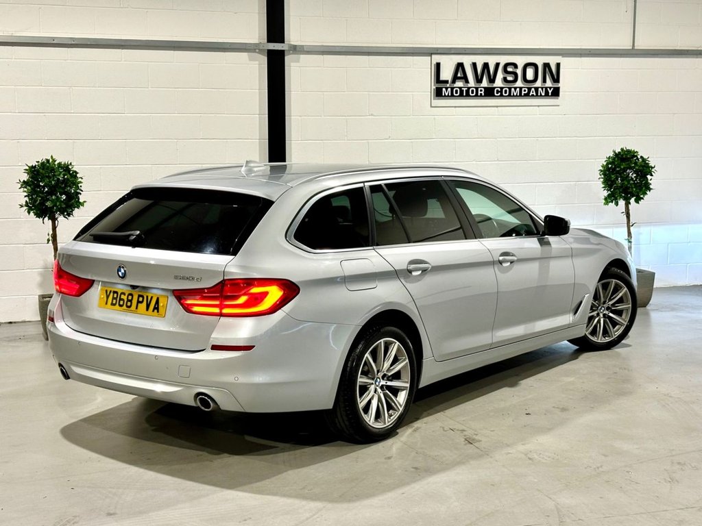USED 2018 68 BMW 5 SERIES 2.0 520d SE Touring 5dr Diesel Auto Euro 6 (s/s) (190 ps) 
