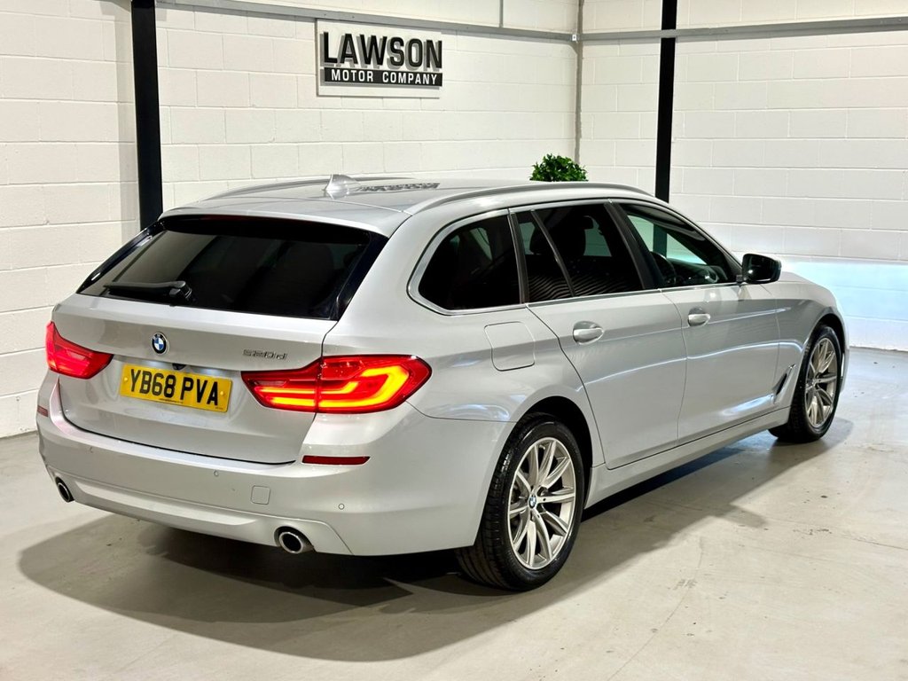 USED 2018 68 BMW 5 SERIES 2.0 520d SE Touring 5dr Diesel Auto Euro 6 (s/s) (190 ps) 