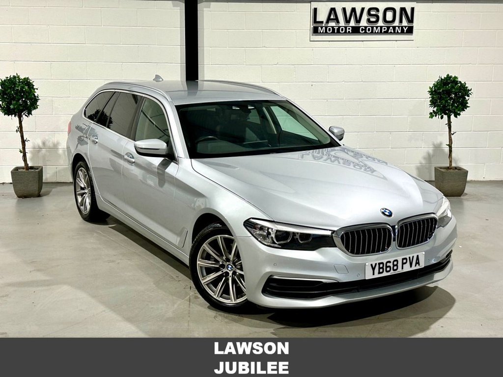 USED 2018 68 BMW 5 SERIES 2.0 520d SE Touring 5dr Diesel Auto Euro 6 (s/s) (190 ps) 