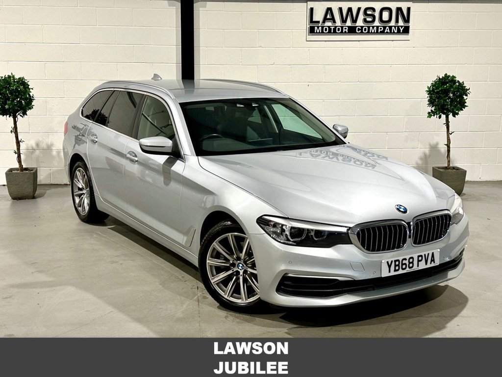 USED 2018 68 BMW 5 SERIES 2.0 520d SE Touring 5dr Diesel Auto Euro 6 (s/s) (190 ps) 