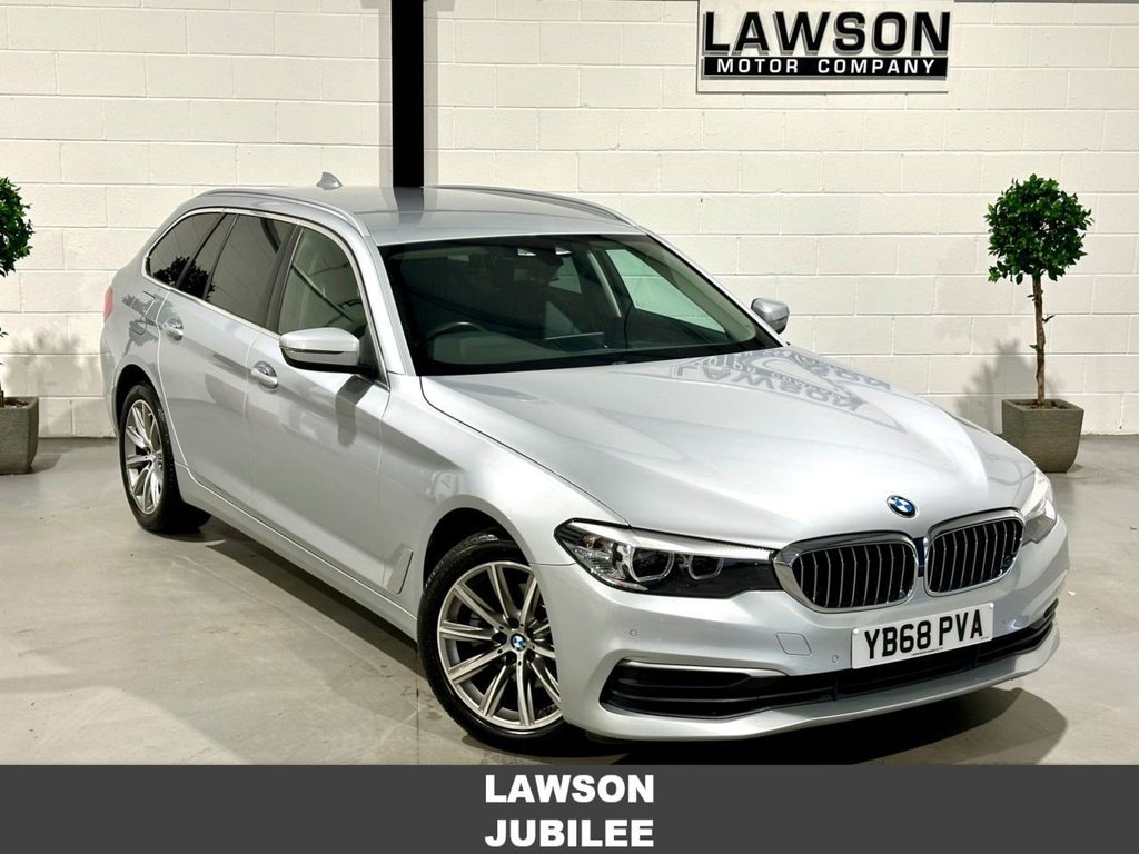 USED 2018 68 BMW 5 SERIES 2.0 520d SE Touring 5dr Diesel Auto Euro 6 (s/s) (190 ps) 