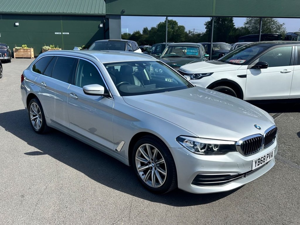 USED 2018 68 BMW 5 SERIES 2.0 520d SE Touring 5dr Diesel Auto Euro 6 (s/s) (190 ps) 