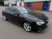 USED 2014 63 AUDI A5 2.0 TDI S line Coupe 2dr Diesel Multitronic Euro 5 (s/s) (177 ps) HEATED FRONT SEATS