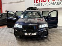 USED 2015 65 BMW X3 2.0 20d M Sport SUV 5dr Diesel Auto xDrive Euro 6 (s/s) (190 ps) REV CAM+FHYD SEATS+SAT NAV+DAB